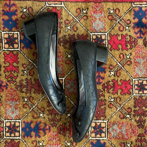 Coach Shoes - Coach Heeled Ballet Slipper